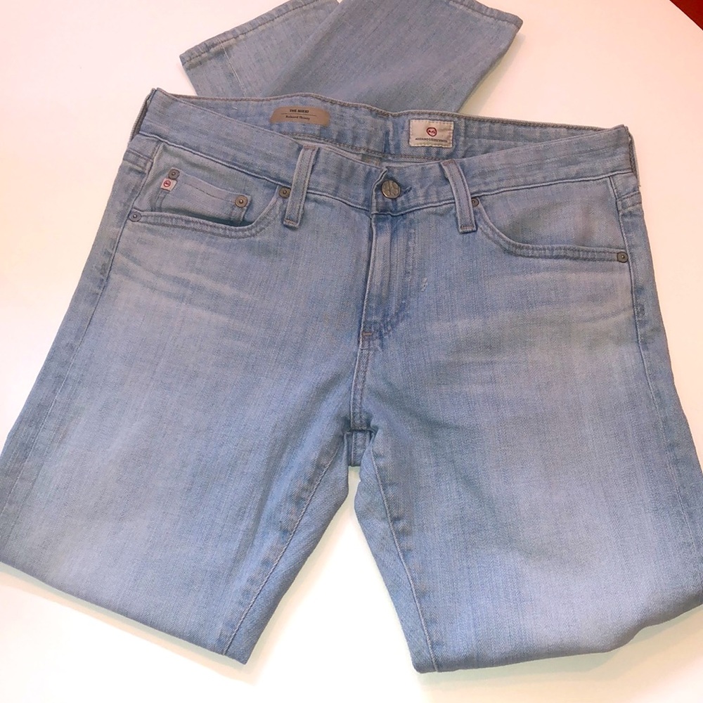 AG ‘The Nikki’ Relaxed Skinny Jean, Light Wash